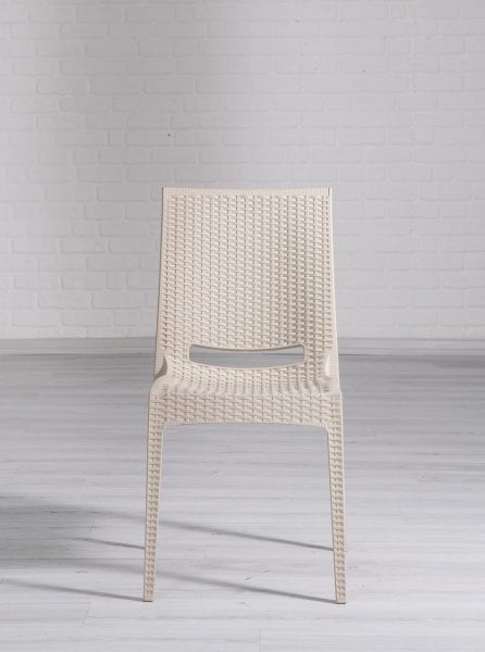 Rattan Sandalye - Çok Renkli Cappucino