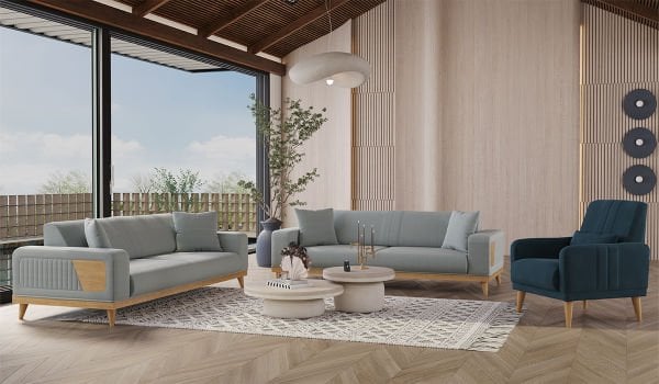 Nitra Koltuk Takımı Gri