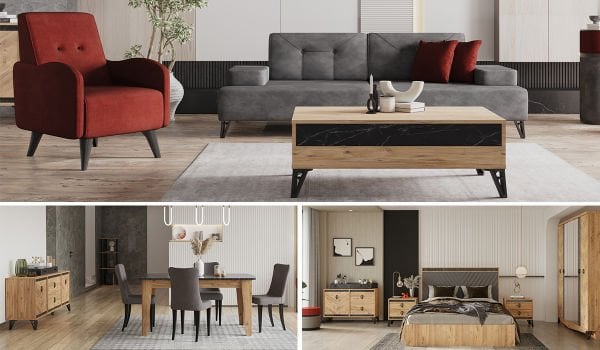 Avrupa Düğün Paketi (Yatak+Karyola Hediye)