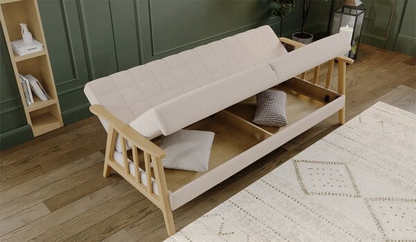 Anka Koltuk Takımı - Krem Kol