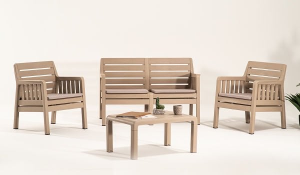 Lara 2+1+1 S Bahçe Oturma Grubu (Minderli)