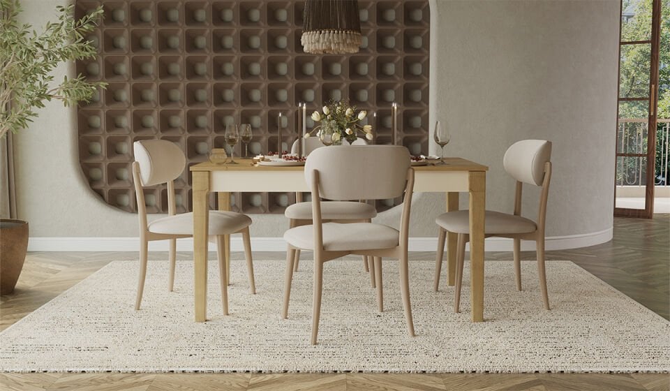 Eco Bohem Yemek Odası - Cappucino