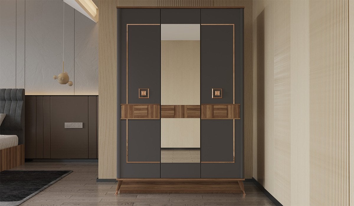 Retro Kapaklı Gardırop