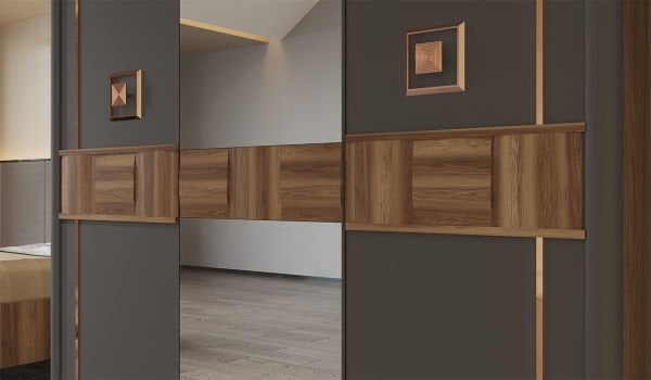 Retro Kapaklı Gardırop