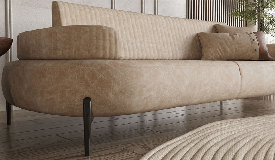 Cross Üçlü Koltuk