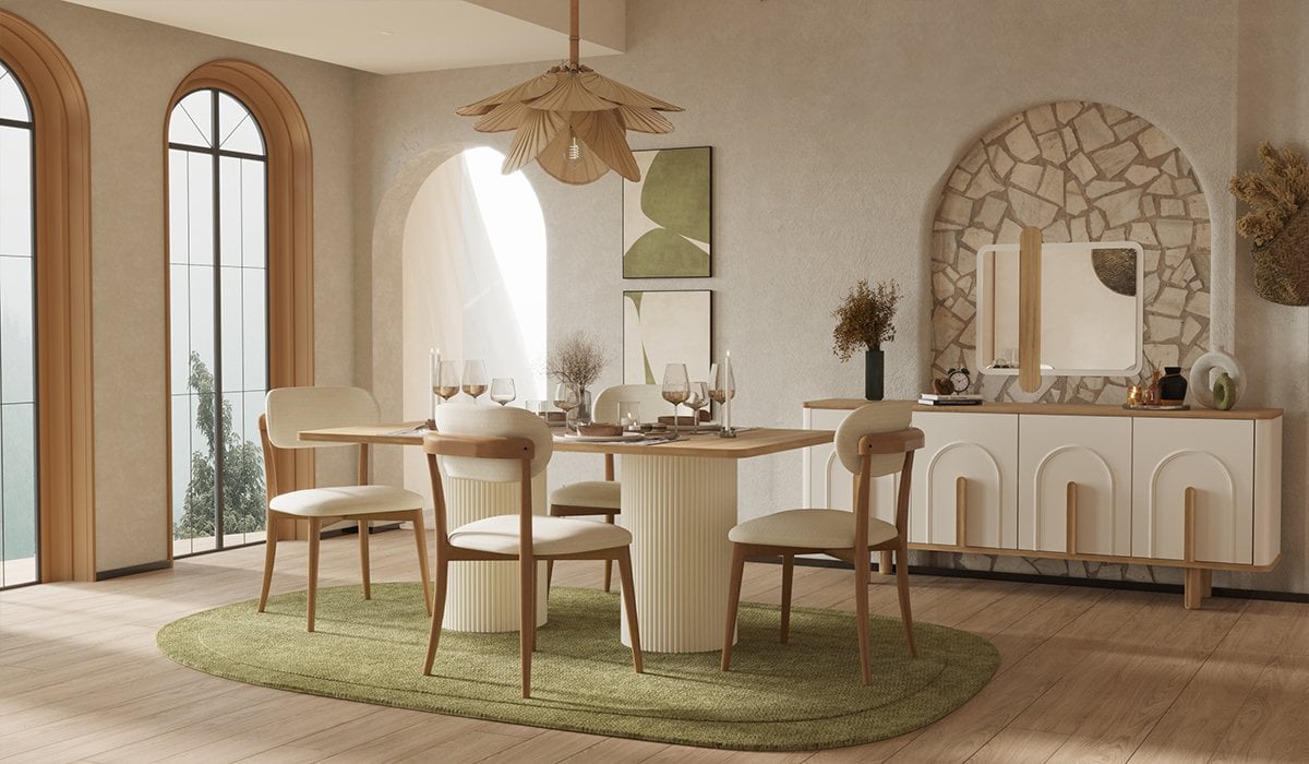 Bohem Plus Yemek Odası - Ceviz