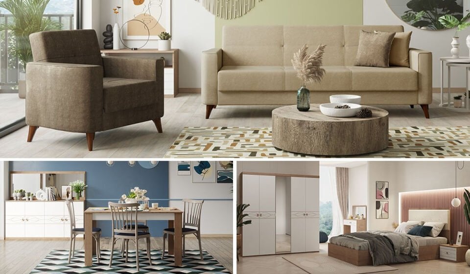 Alvin Düğün Paketi (Yatak+Karyola Hediye)