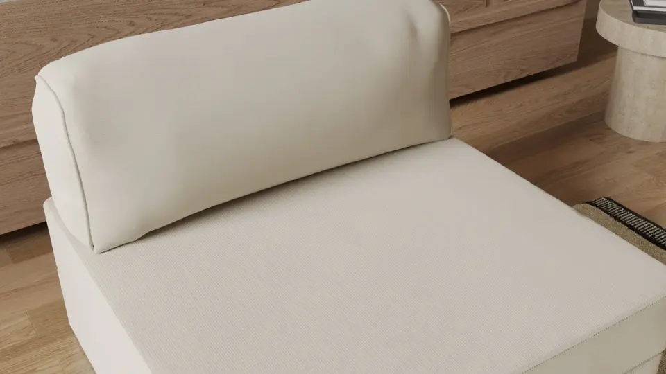 Legoom Tekli Koltuk Krem
