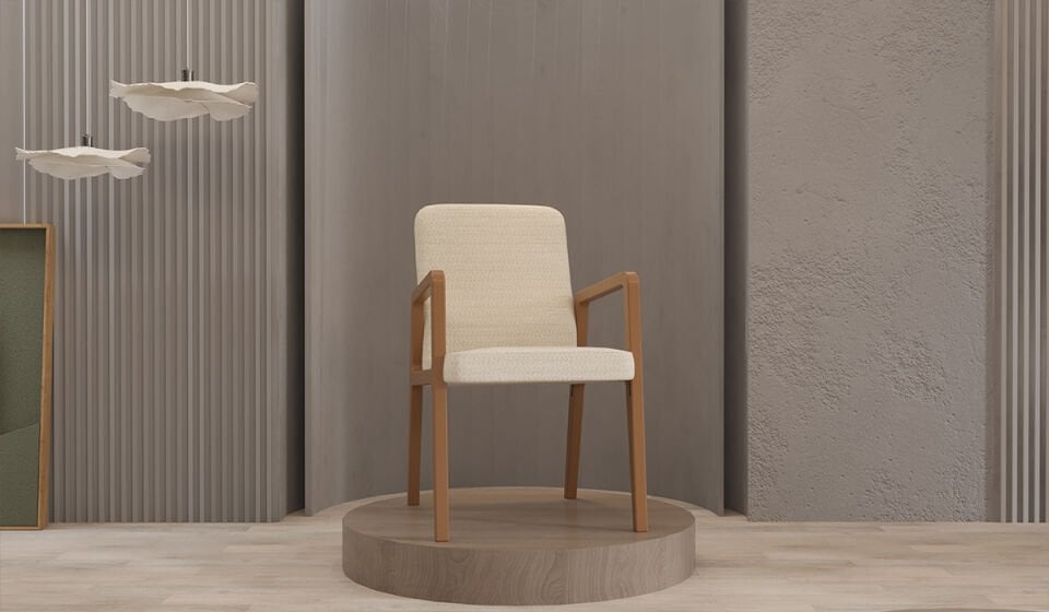 Bohem Plus Masa + 6 Adet Sandalye Takımı - Ceviz