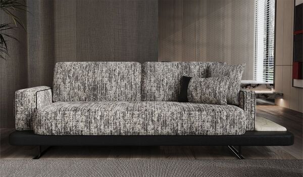 Hermes Üçlü Koltuk - Sehpalı