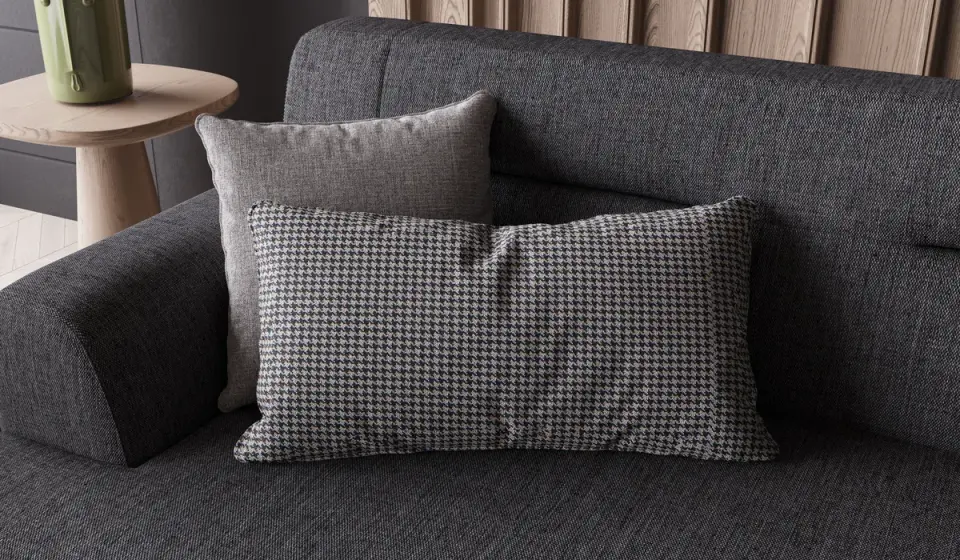 Linen Koltuk Takımı - Antrasit Berjer