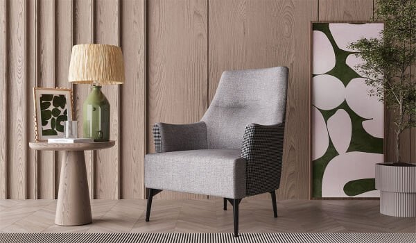 Linen Koltuk Takımı - Antrasit