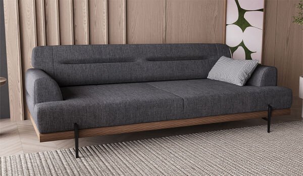 Linen Koltuk Takımı - Antrasit