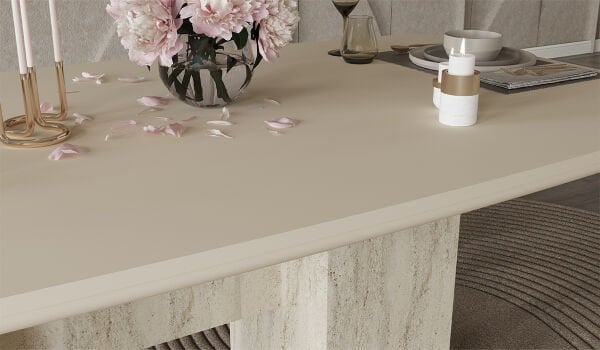 Nitra Masa + 6 Adet Sandalye Takımı