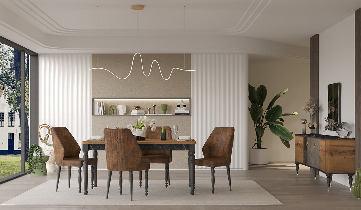 Cross Yemek Odası Takımı