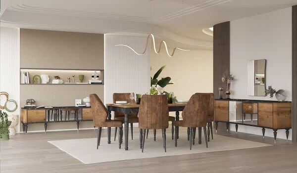 Cross Yemek Odası Takımı