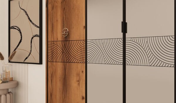 Cross 6 Kapaklı Gardırop