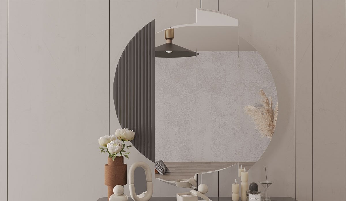 Bella Şifonyer Aynası-Antrasit