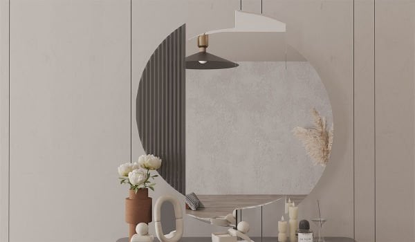 Bella Şifonyer Aynası-Antrasit