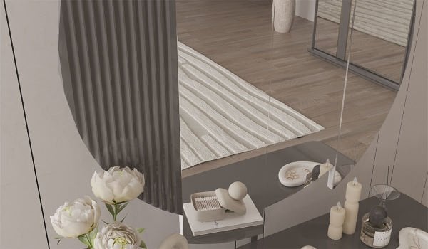 Bella Şifonyer Aynası-Antrasit