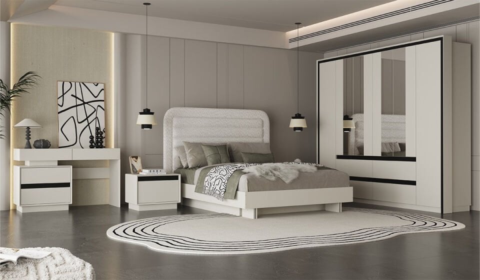 Bubble Düğün Paketi (Yatak+Karyola Hediye)