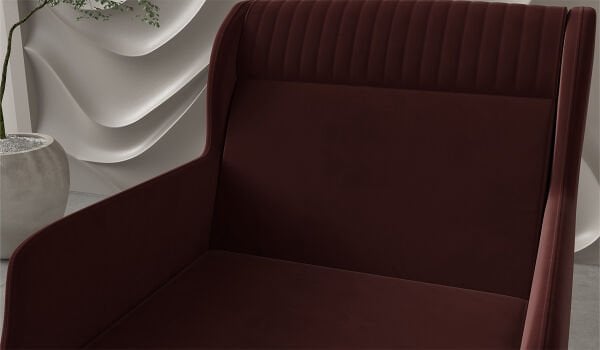 Nepal Sallanır Berjer Bordo