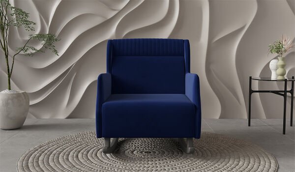 Nepal Sallanır Berjer Lacivert