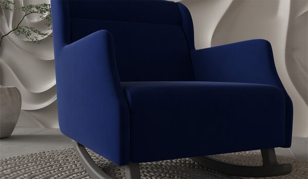 Nepal Sallanır Berjer Lacivert