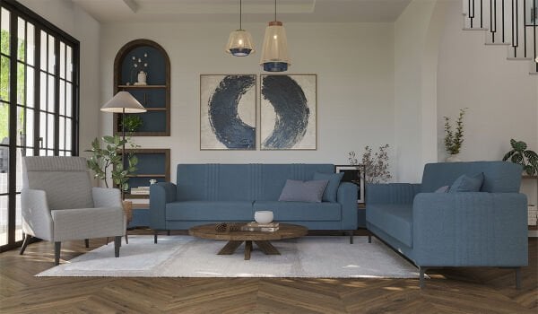 Rio Koltuk Takımı - Mavi