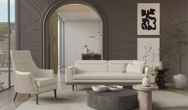 Arya Koltuk Takımı - Krem