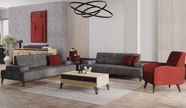 Avrupa Koltuk Takımı - Antrasit