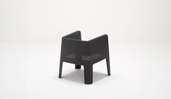 Apex Bahçe Oturma Grubu (Mindersiz) Antrasit