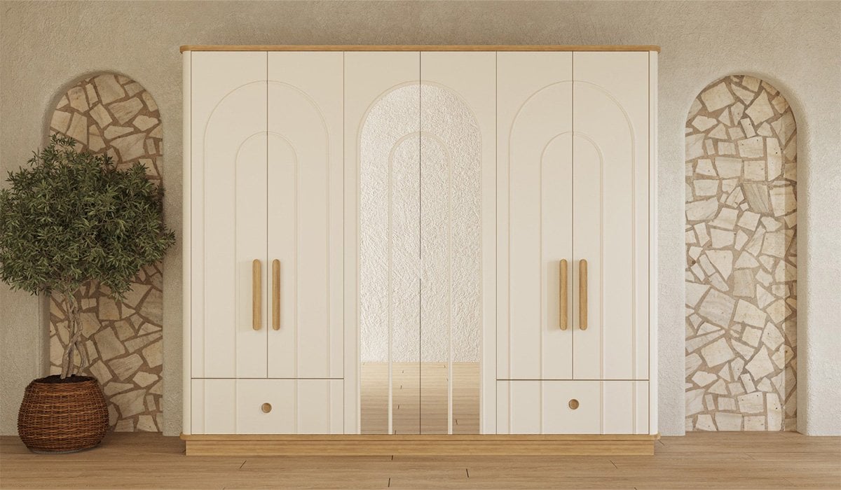 Bohem Plus Çekmeceli Gardırop