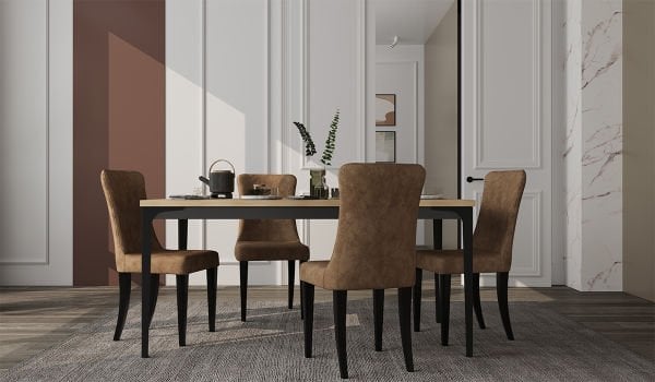 Milano Yemek Odası Takımı Konsol Aynası