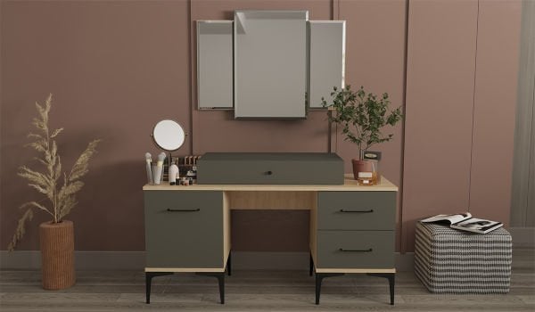 Milano Yatak Odası Takımı Camlı Gardırop