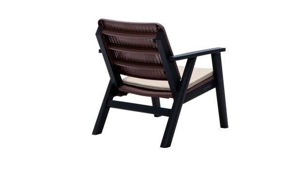 Panora 2+1+1 S Bahçe Balkon Oturma Grubu (Minderli)