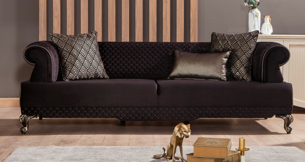 Hürrem Üçlü Koltuk Kahve