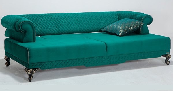 Hürrem Üçlü Koltuk Yeşil