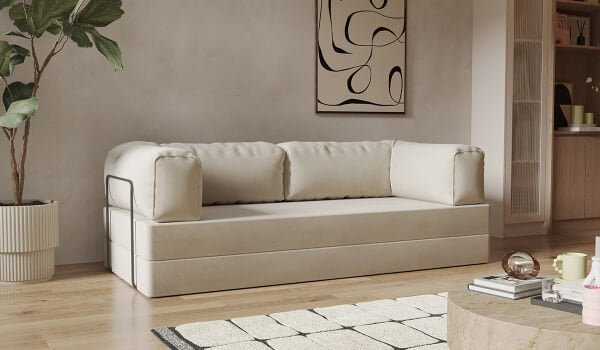 Legoom Koltuk - Krem (Kampanyalı)