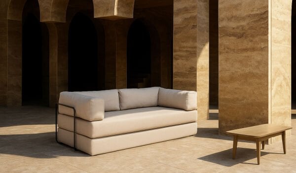 Legoom Koltuk - Krem (Kampanyalı)