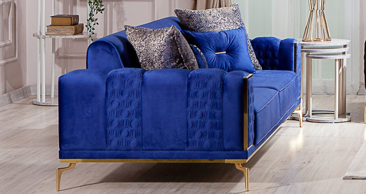 Lexus Üçlü Koltuk Mavi