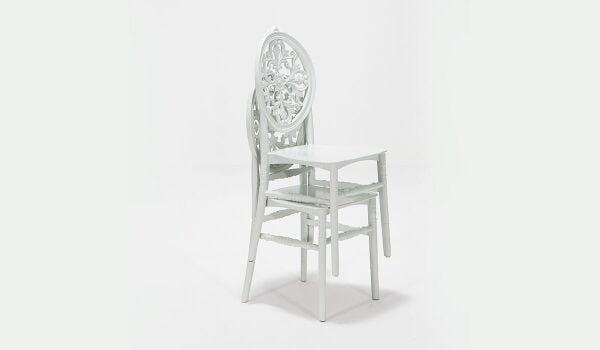 4 Adet Venüs Sandalye-Beyaz (Kampanyalı)