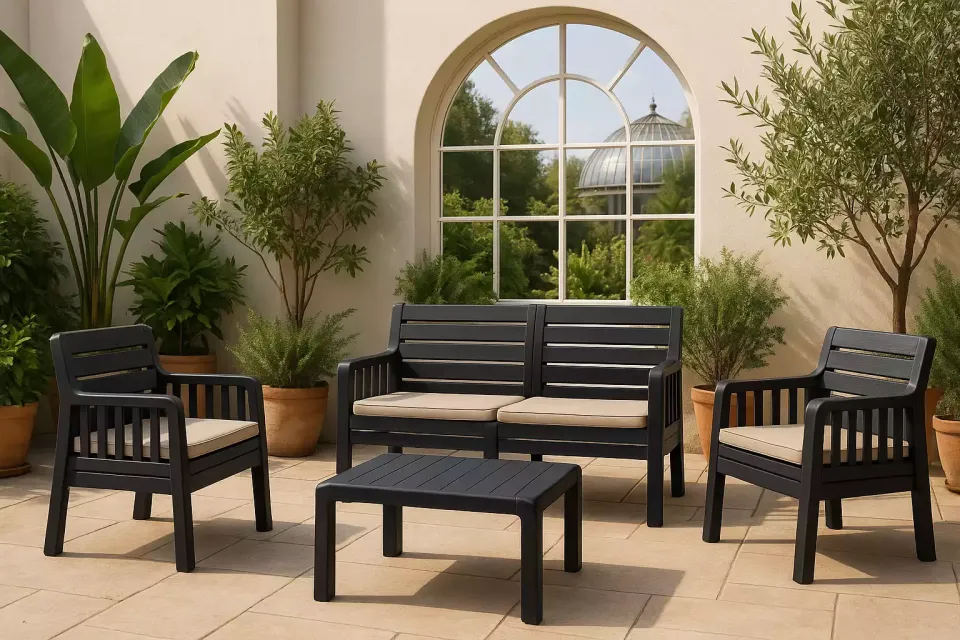 Lara 2+1+1 S Bahçe Oturma Grubu (Minderli) (Kampanyalı)