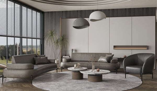 Cross Koltuk Takımı - Gri