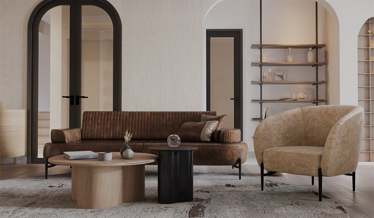 Cross Koltuk Takımı - Kahve