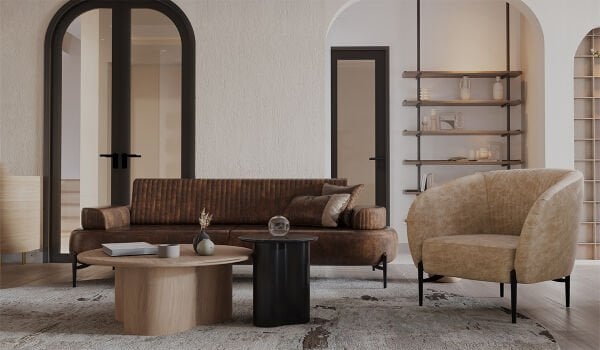 Cross Koltuk Takımı - Kahve