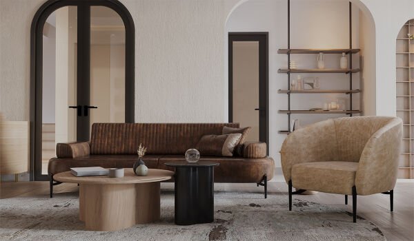 Cross Koltuk Takımı - Kahve