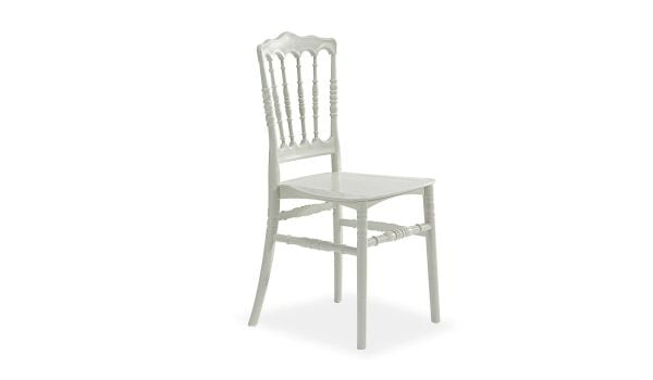 4 Adet Napolyon Sandalye - Beyaz (Kampanyalı)