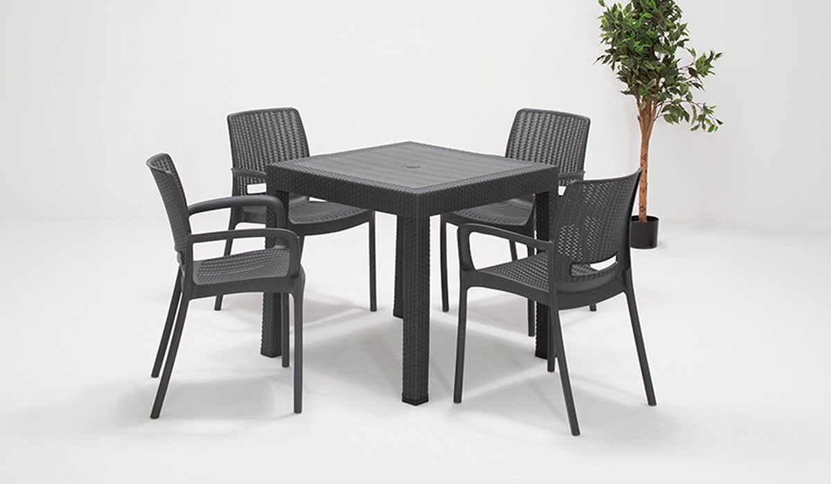 Rattan Viva Kollu Masa Takımı (Kampanyalı)