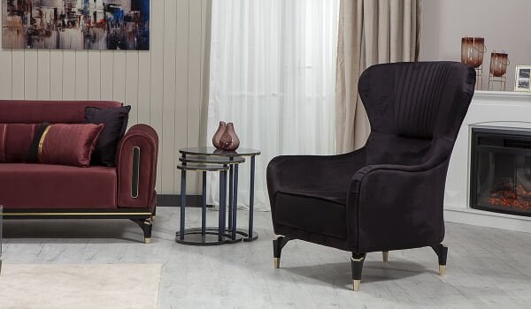 Bella Koltuk Takımı - Bordo